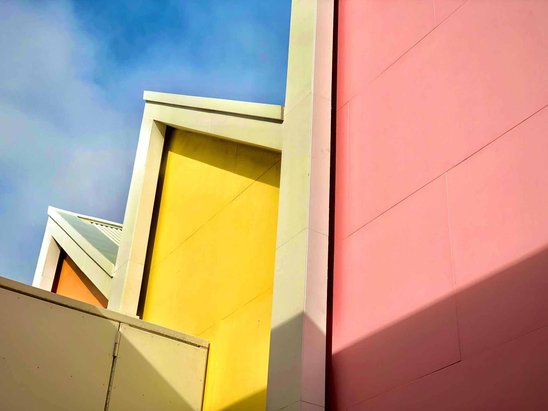 a close-up of a building